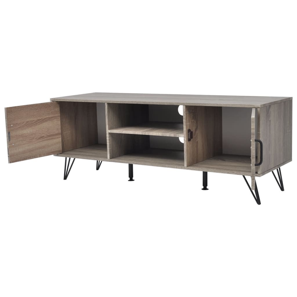 TV skrinka 120x40x45 cm, sivá