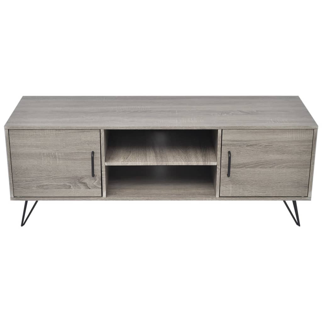 TV skrinka 120x40x45 cm, sivá