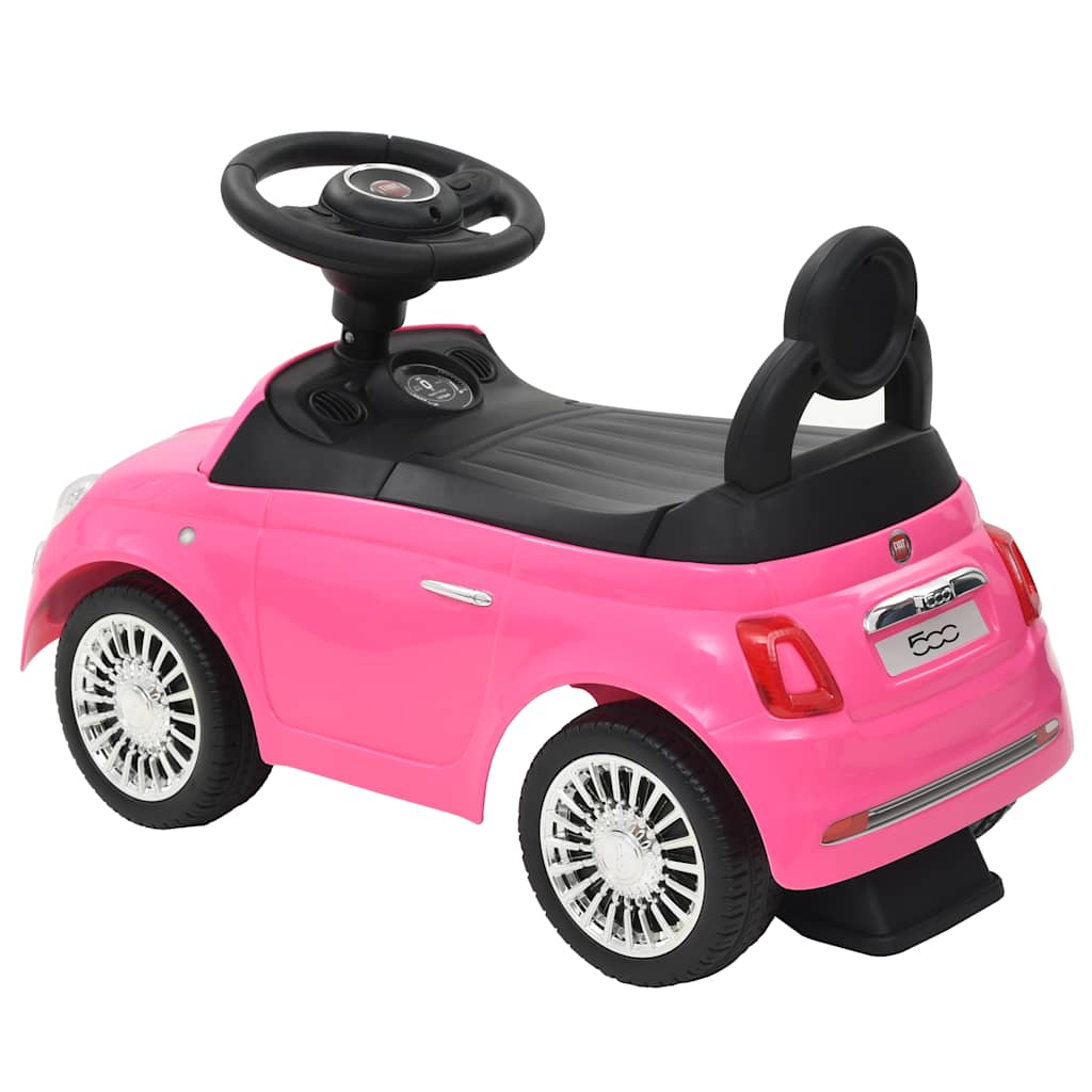 Detské autíčko Fiat 500, ružové