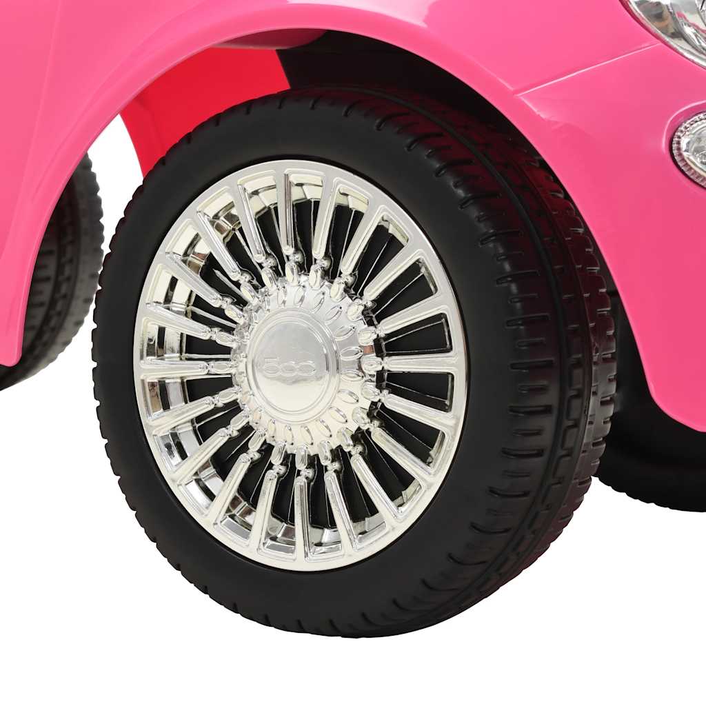 Detské autíčko Fiat 500, ružové