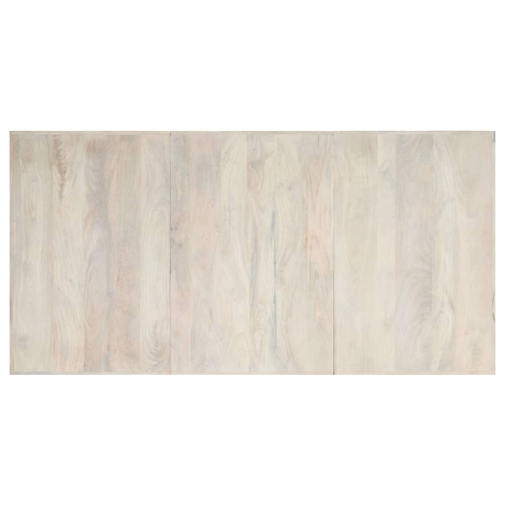 Jedálenský stôl 200x100x75 cm masívne mangovníkové drevo