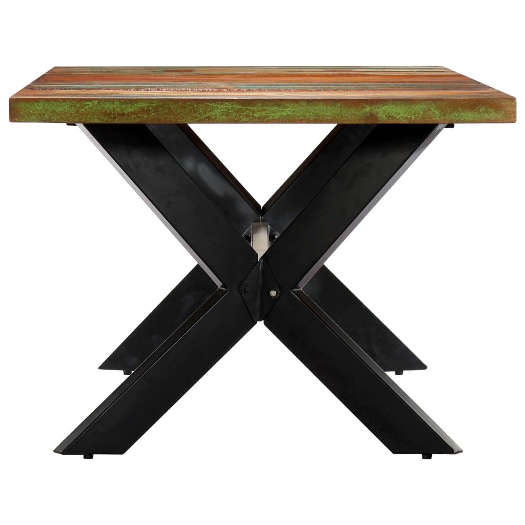 Jedálenský stôl 200x100x75 cm, recyklovaný masív