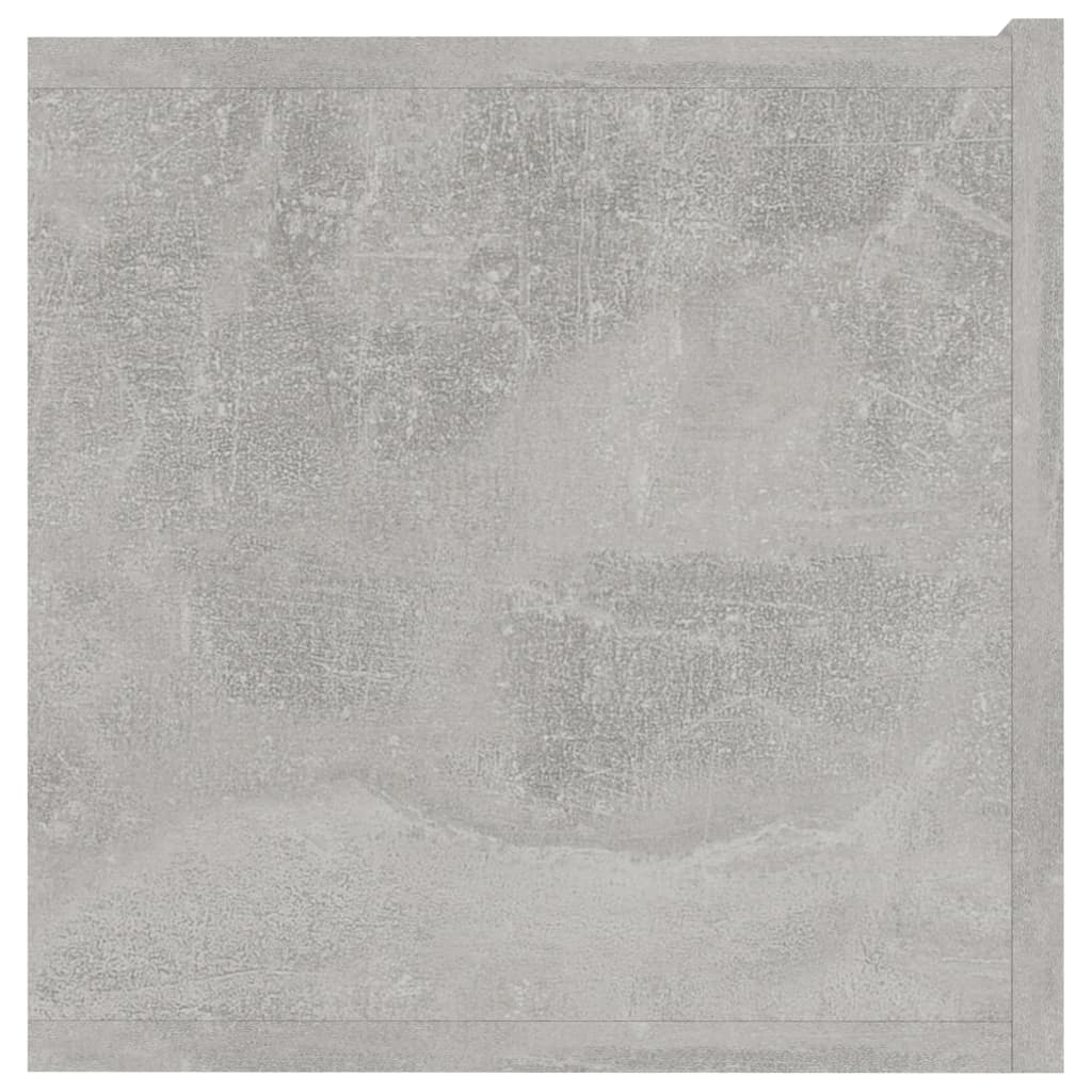 TV skrinka, betónovo sivá 80x30x30 cm, kompozitné drevoo