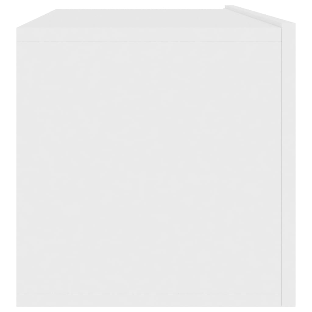 TV skrinka, biela 100x30x30 cm, kompozitné drevo