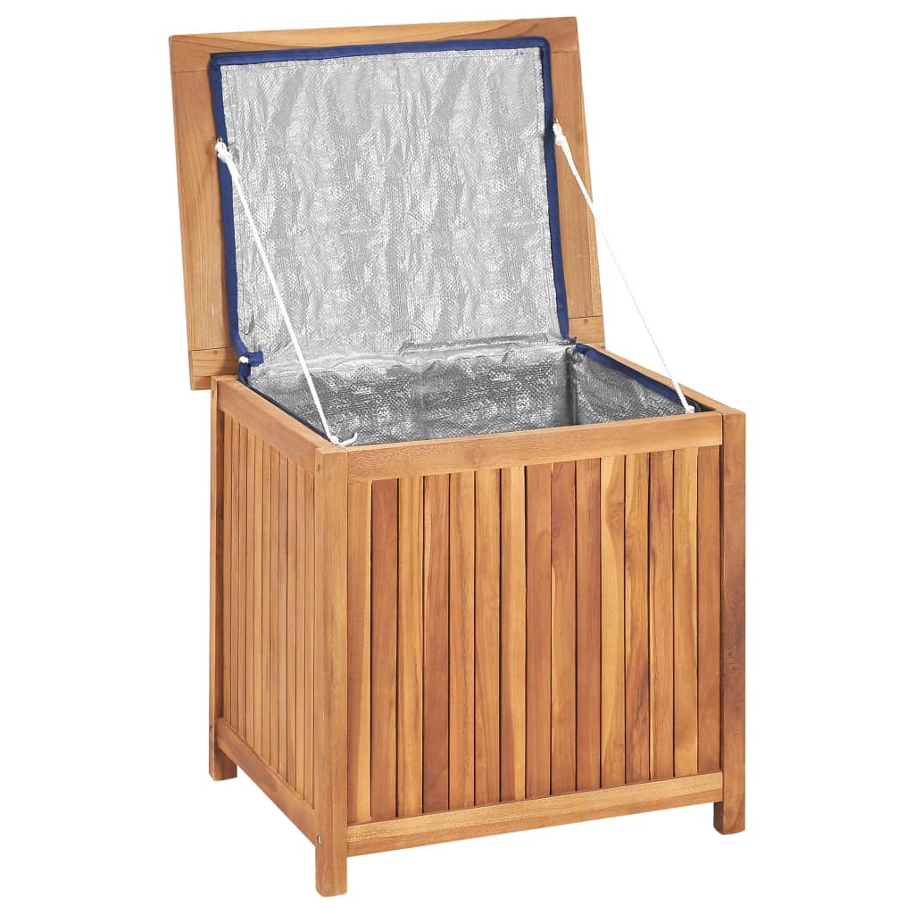 Záhradný úložný box 60x50x58 cm masívne teakové drevo