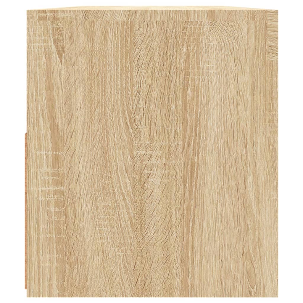 TV skrinka s LED svetlami dub sonoma 90x35x40 cm