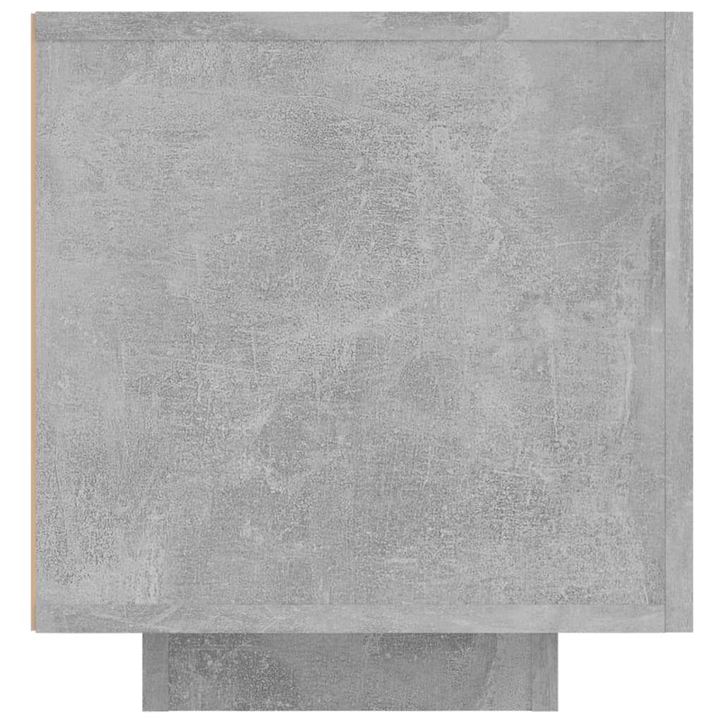 TV skrinka s LED svetlami betónovosivá 160x35x40 cm