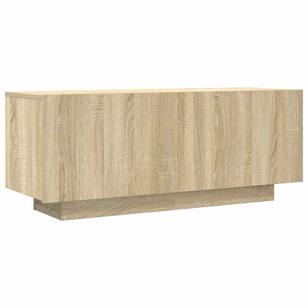 TV skrinka dub sonoma 100x35x40 cm spracované drevo