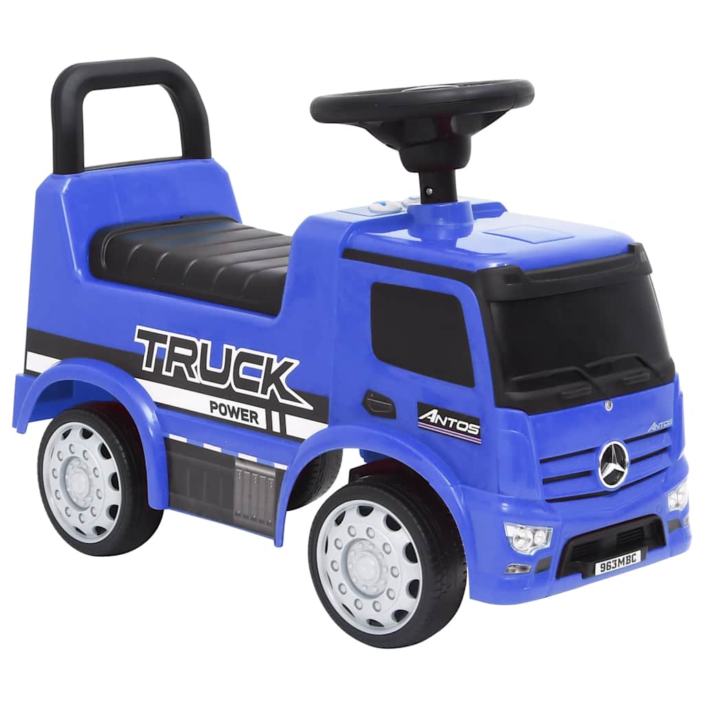 Odrážacie auto Mercedes-Benz kamión modré