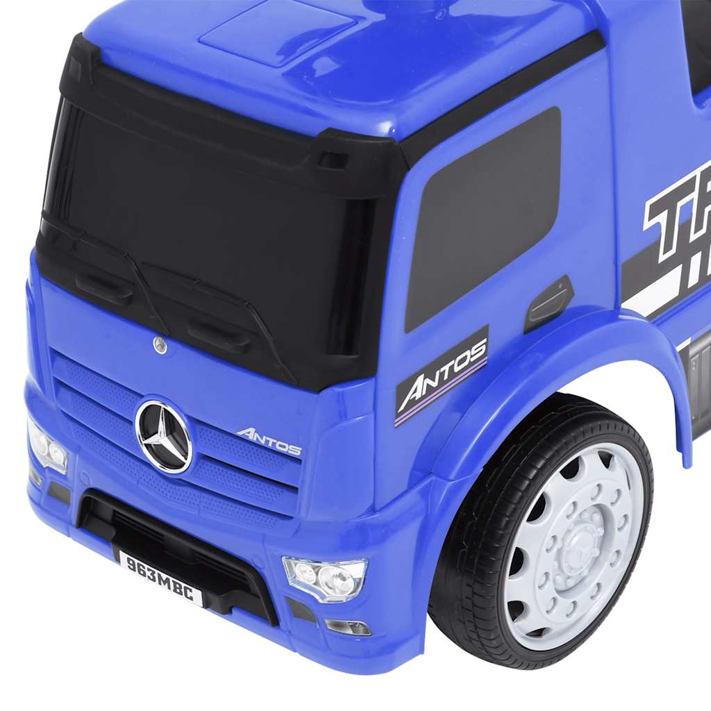 Odrážacie auto Mercedes-Benz kamión modré