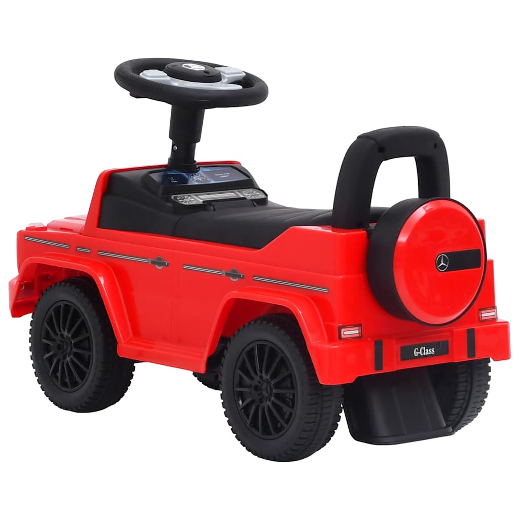 Odrážacie auto Mercedes-Benz G63 červené