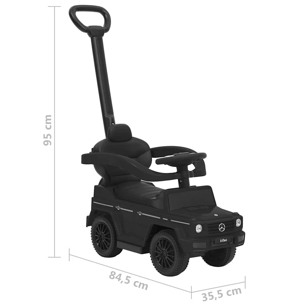 Autíčko na tlačenie G63 čierne