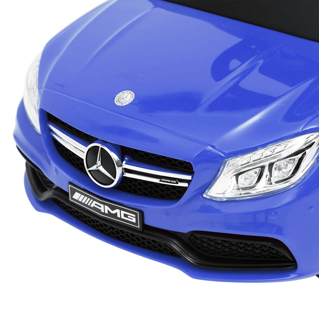 Autíčko na tlačenie Mercedes-Benz C63 modré