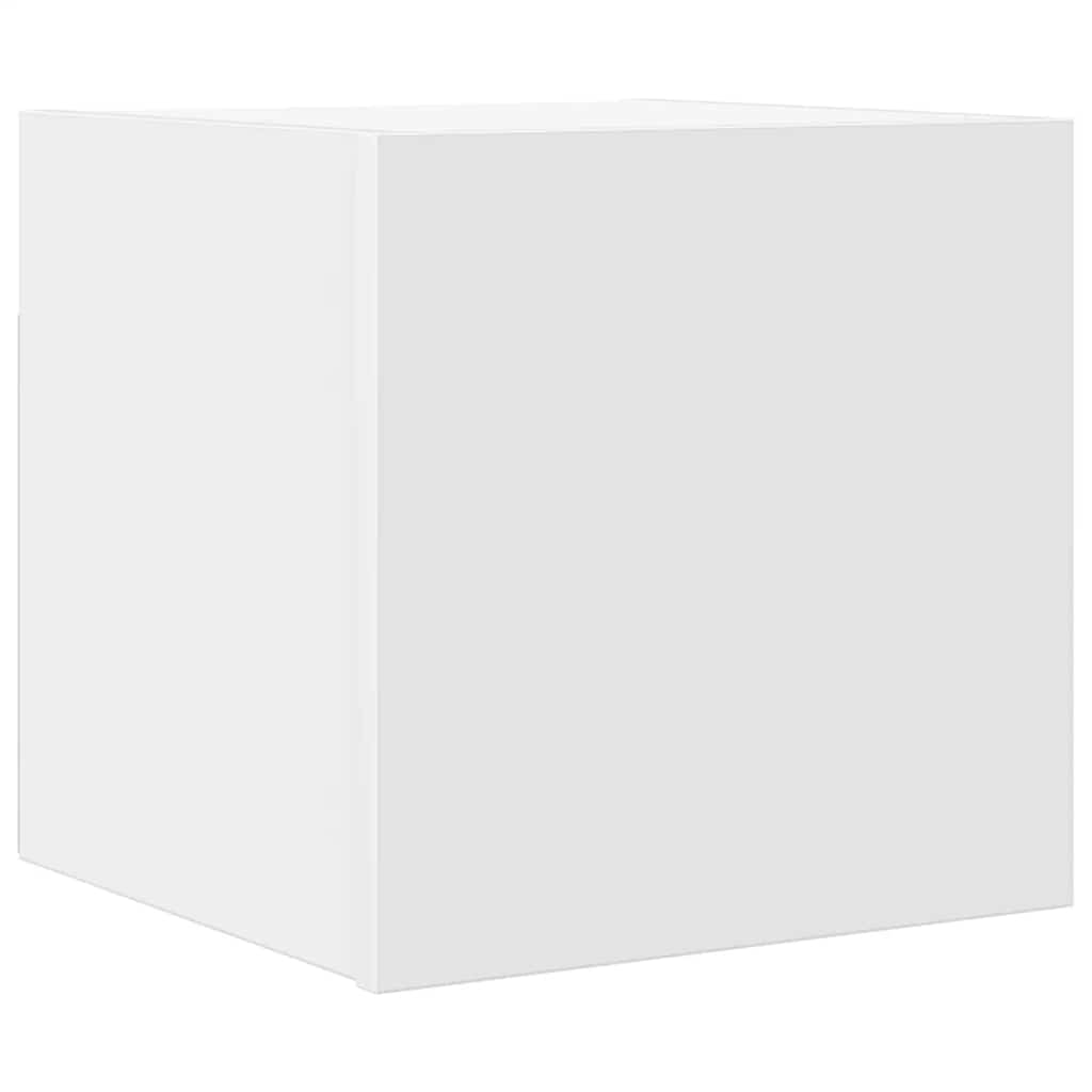 Nástenná TV skrinka biela 30,5x30x30 cm