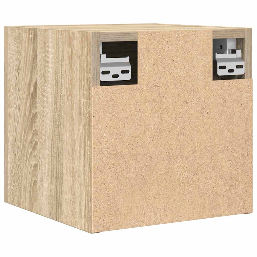 Nástenná TV skrinka dub sonoma 30,5x30x30 cm