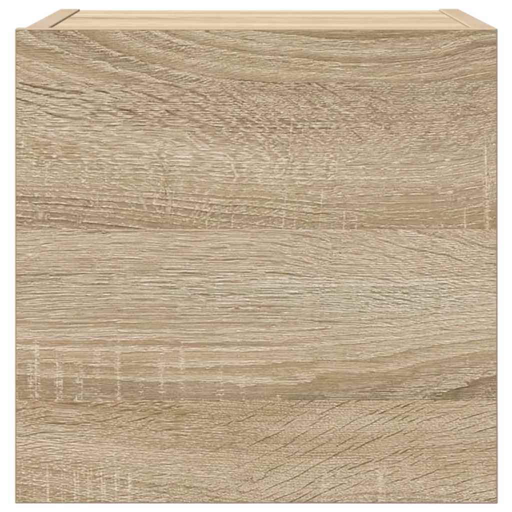 Nástenné TV skrinky 2 ks dub sonoma 30,5x30x30 cm