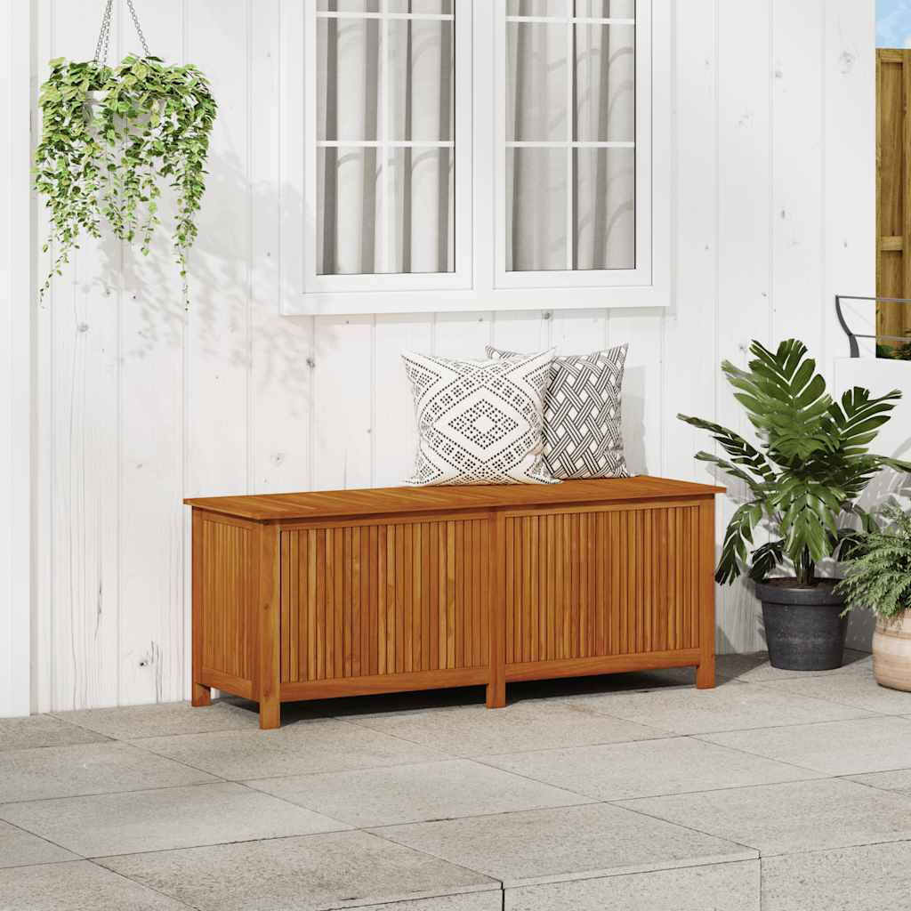Záhradný úložný box 150x50x58 cm akáciový masív