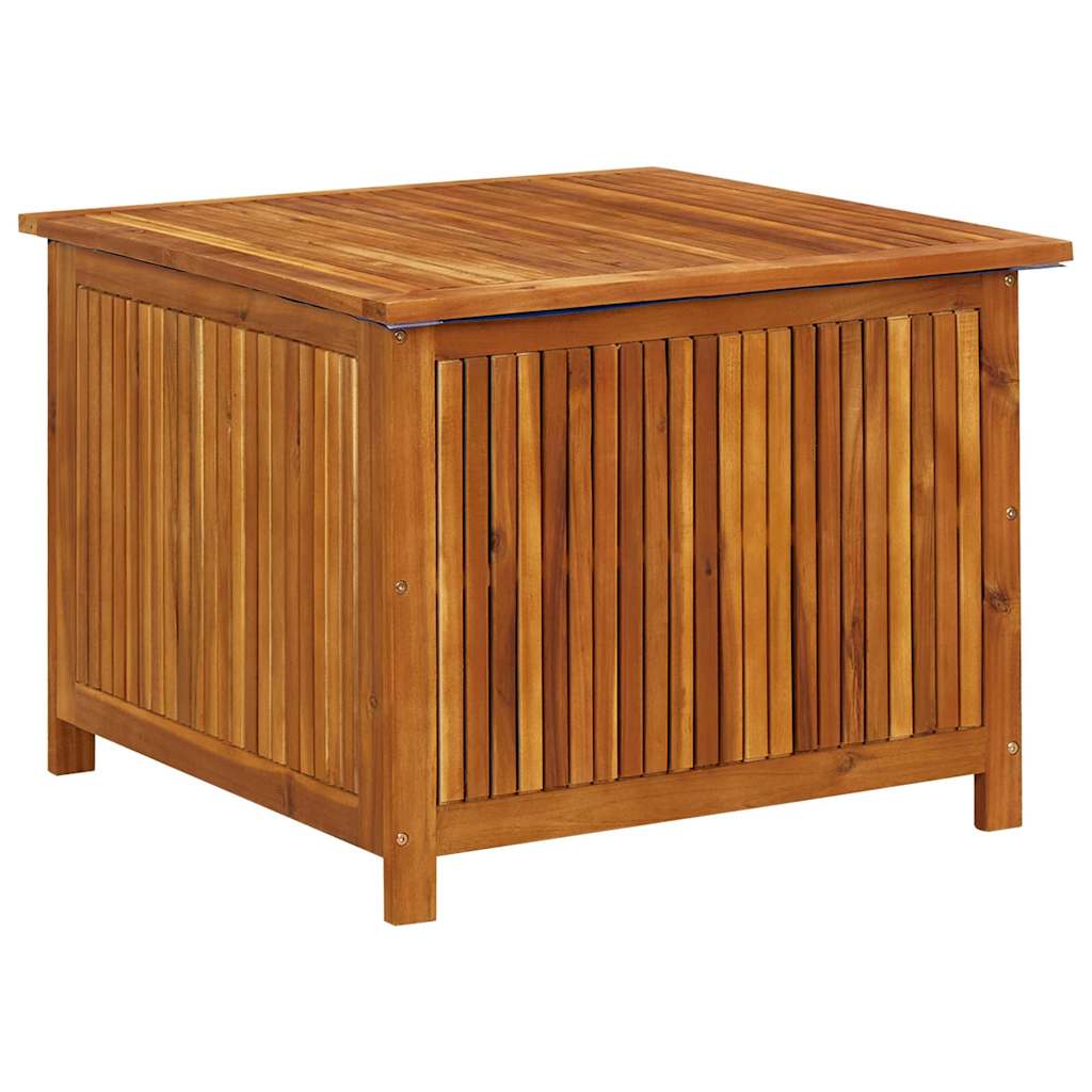 Záhradný úložný box 75x75x58 cm masívne akáciové drevo