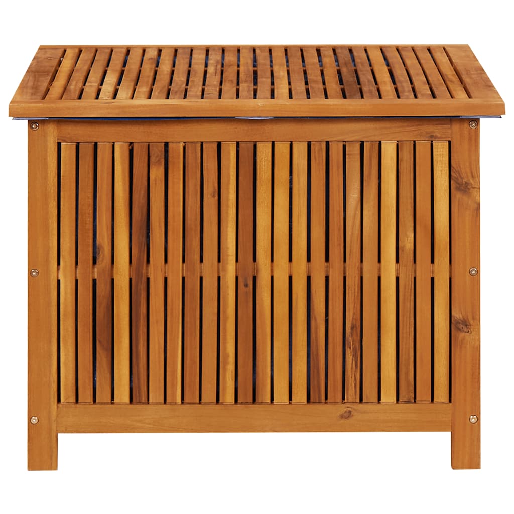 Záhradný úložný box 75x75x58 cm masívne akáciové drevo