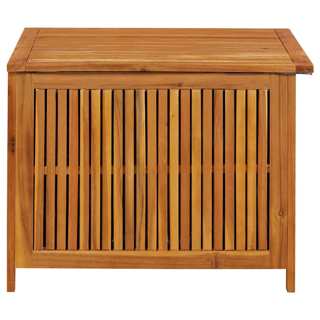 Záhradný úložný box 75x75x58 cm masívne akáciové drevo