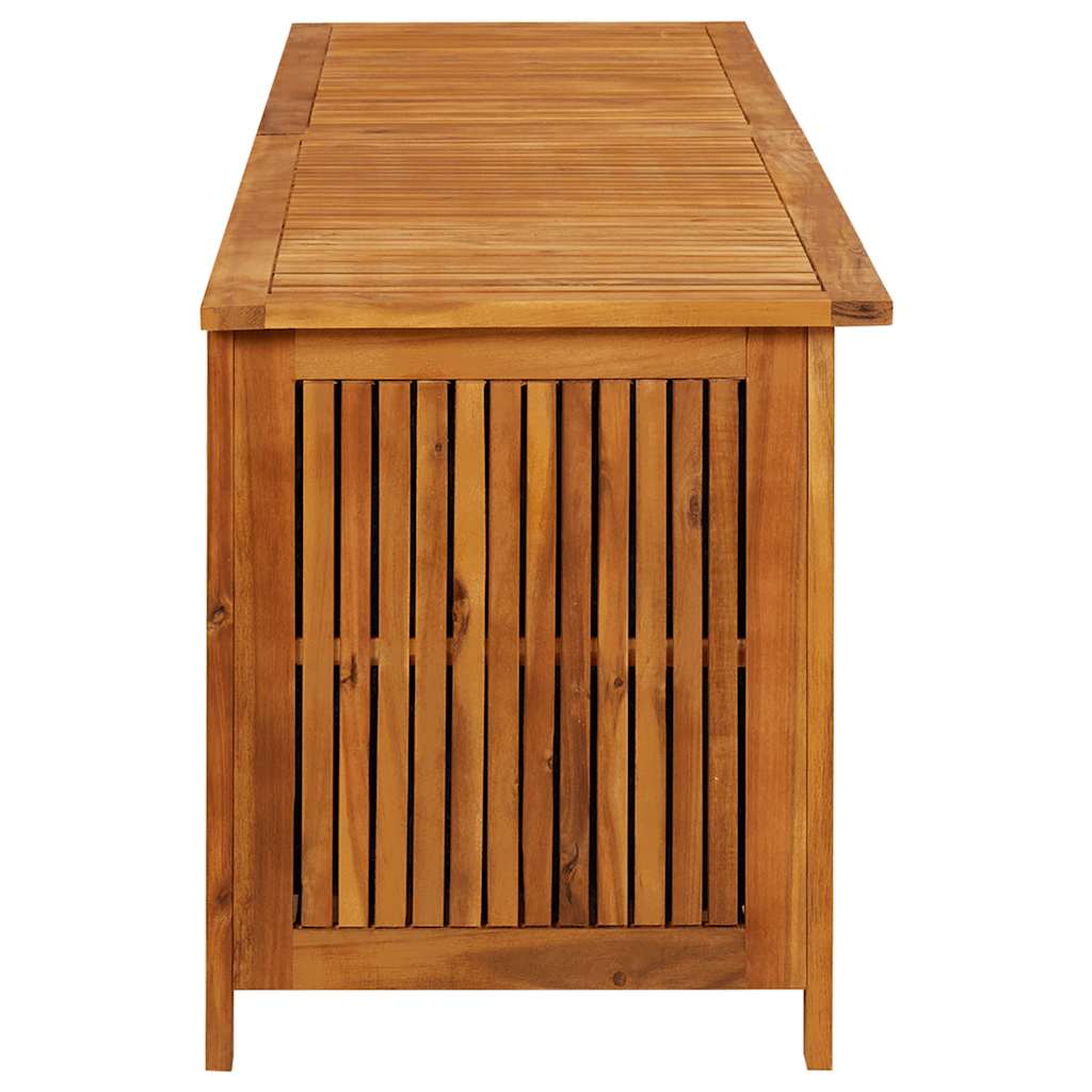 Záhradný úložný box 200x50x58 cm akáciový masív