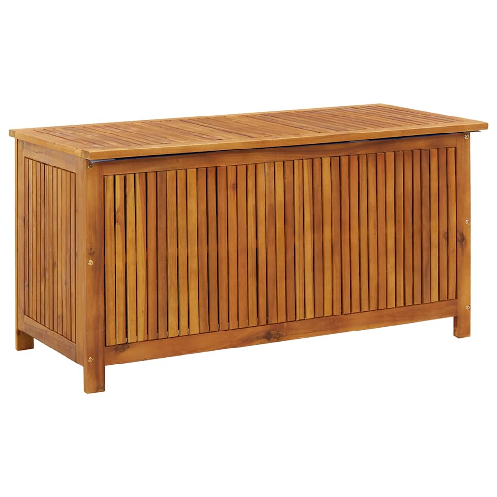 Záhradný úložný box 113x50x58 cm masívne akáciové drevo