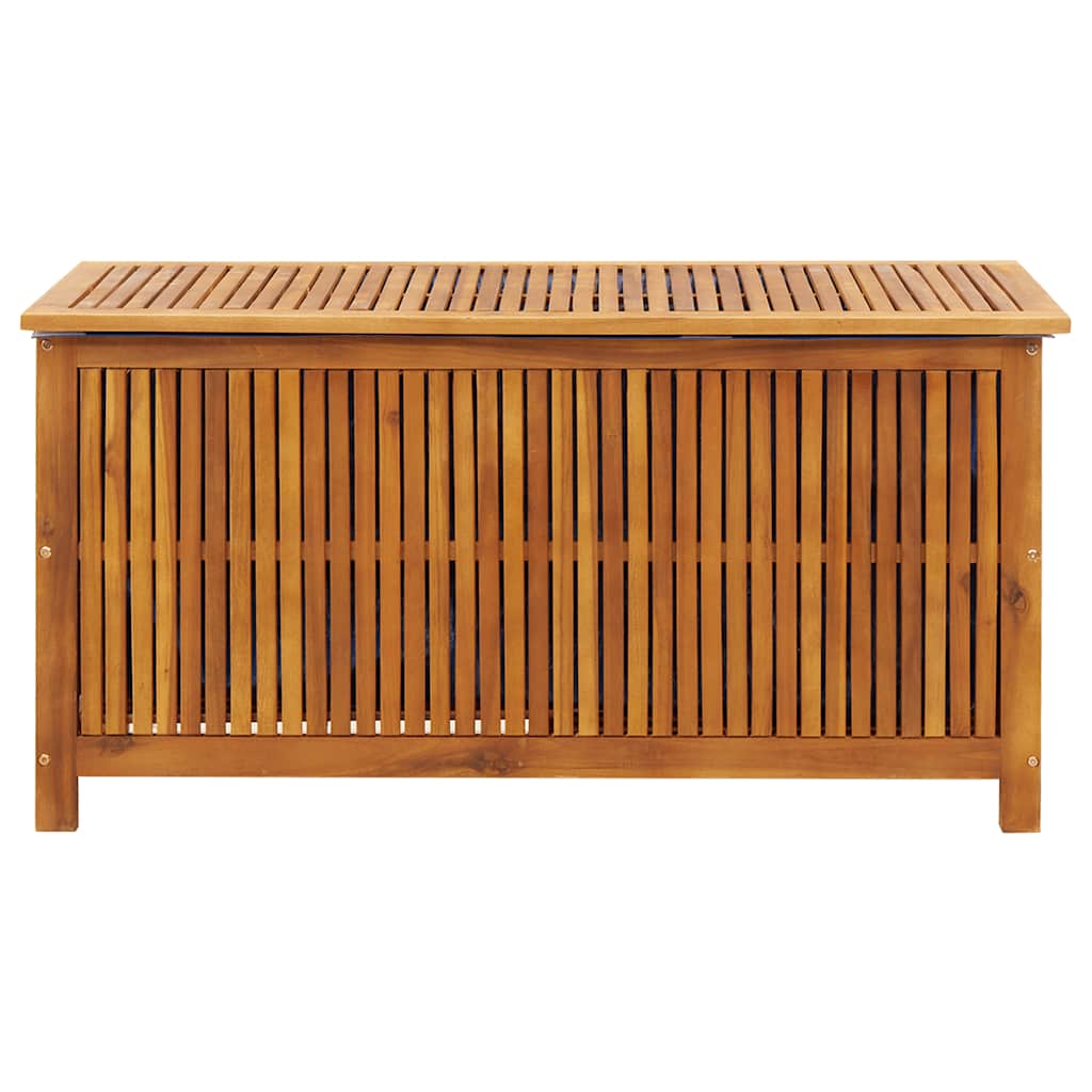 Záhradný úložný box 113x50x58 cm masívne akáciové drevo