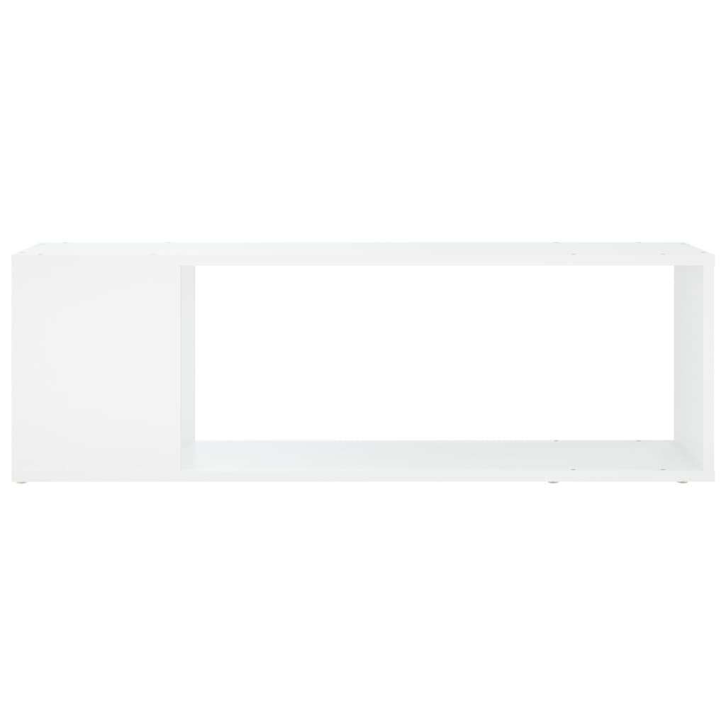 TV skrinka, biela 100x24x32 cm, kompozitné drevo