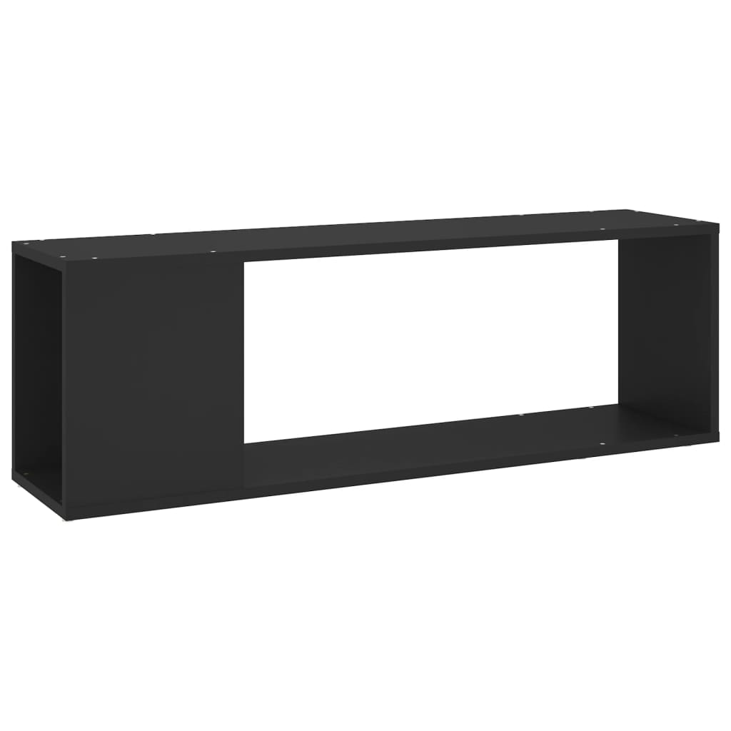 TV skrinka, čierna 100x24x32 cm, kompozitné drevo