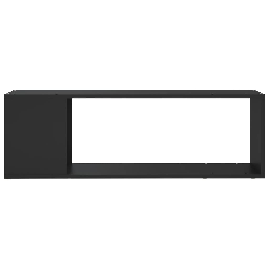 TV skrinka, čierna 100x24x32 cm, kompozitné drevo