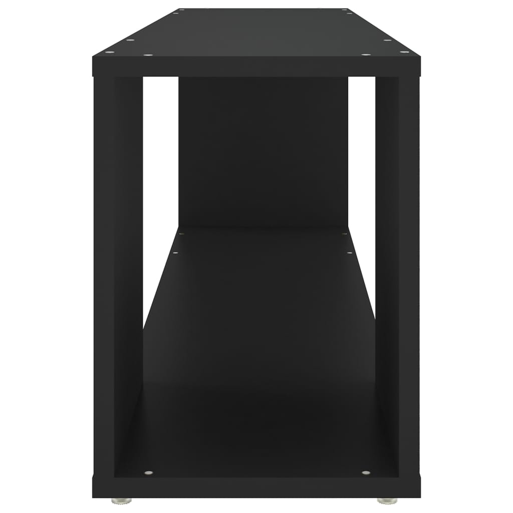 TV skrinka, čierna 100x24x32 cm, kompozitné drevo