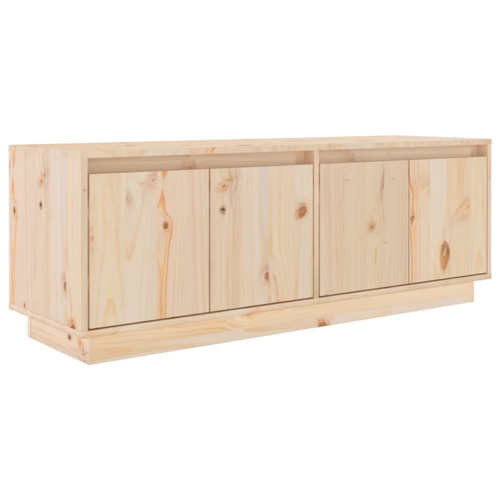 TV skrinka 110x34x40 cm masívna borovica