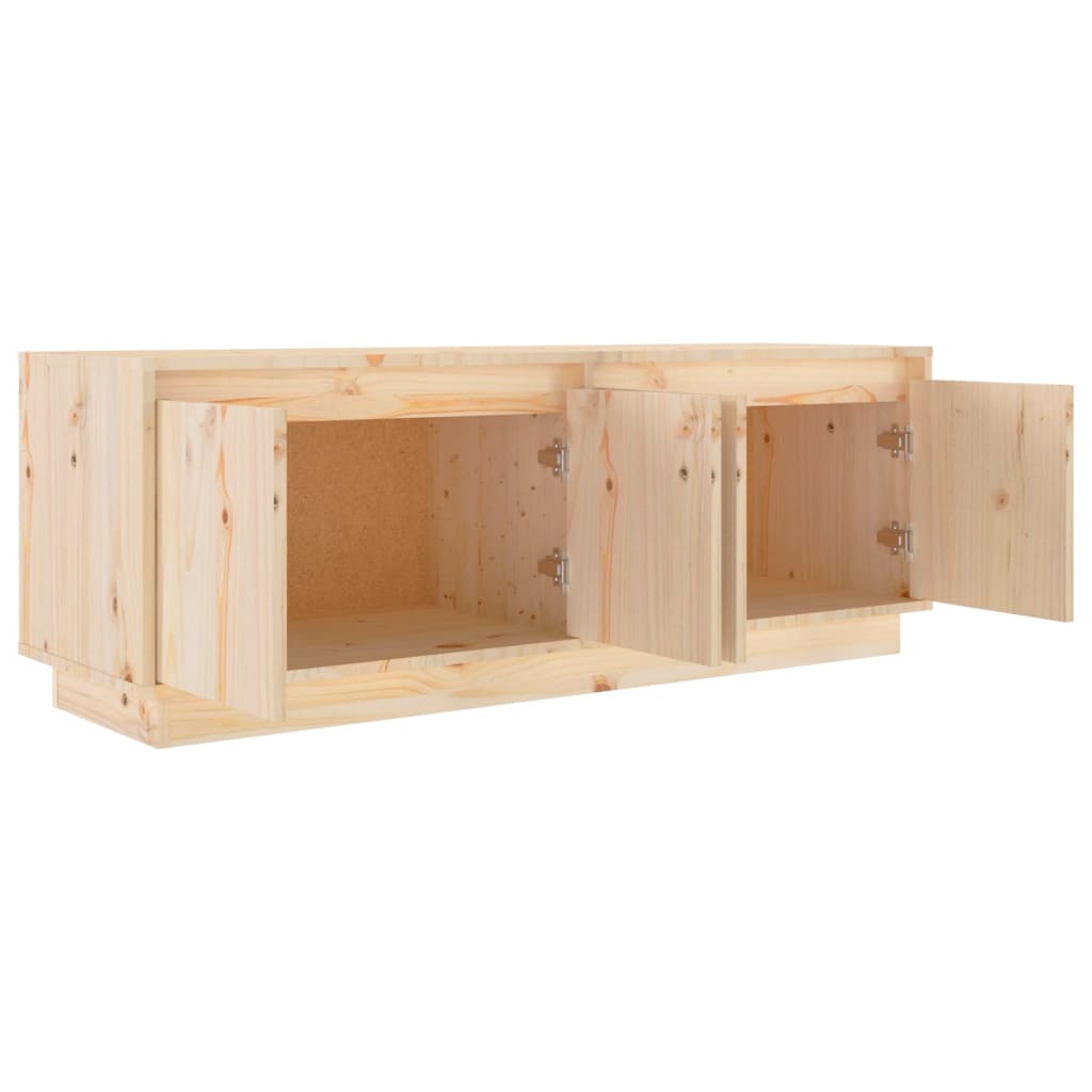 TV skrinka 110x34x40 cm masívna borovica