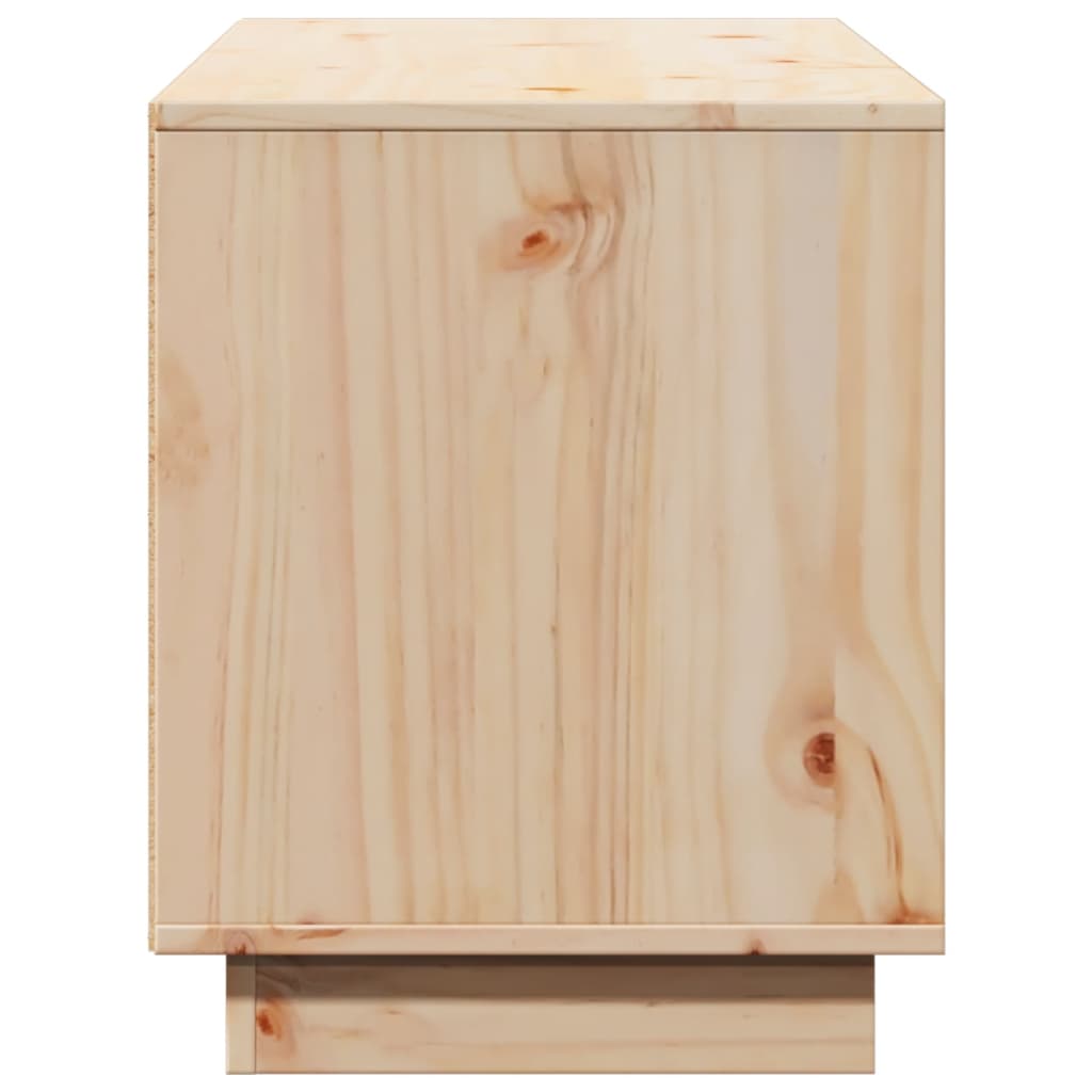 TV skrinka 110,5x35x44 cm masívna borovica