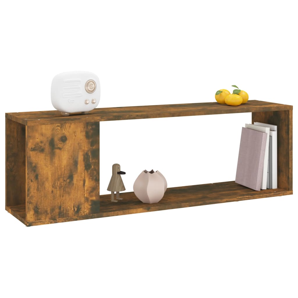 TV skrinka dymový dub 100x24x32 cm spracované drevo