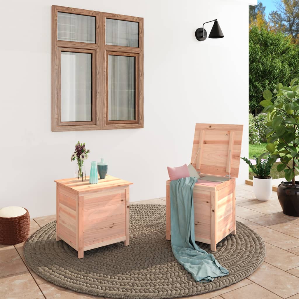 Vonkajší box na vankúše 50x50x56 cm masívne jedľové drevo