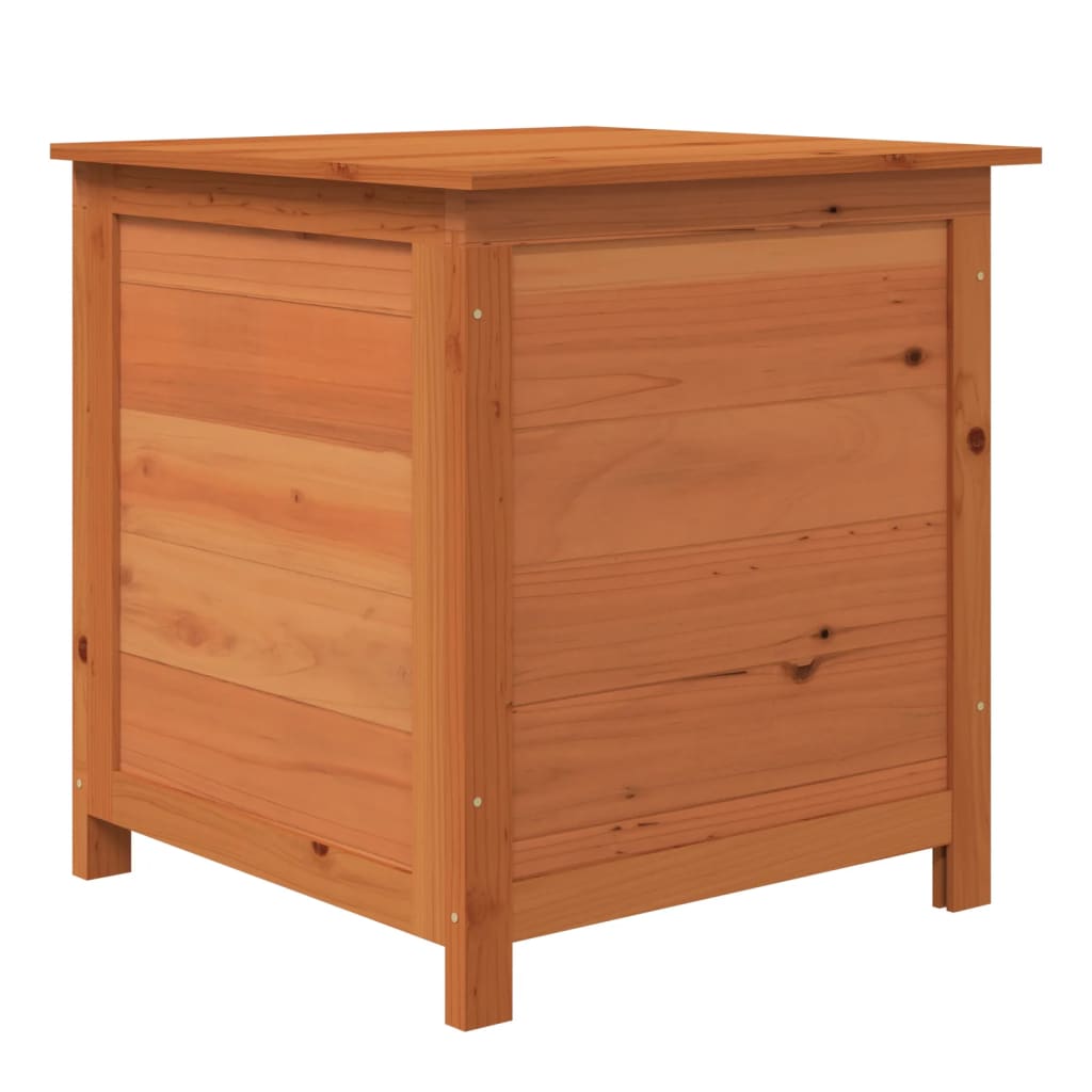 Vonkajší box na vankúše hnedý 50x50x56 cm jedľový masív