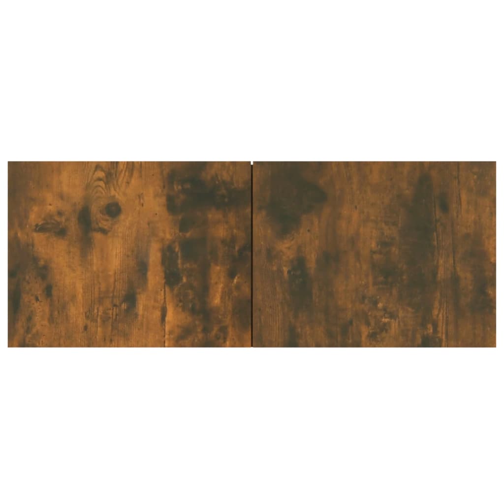 TV stolíky 2 ks dymový dub 80x30x30 cm spracované drevo
