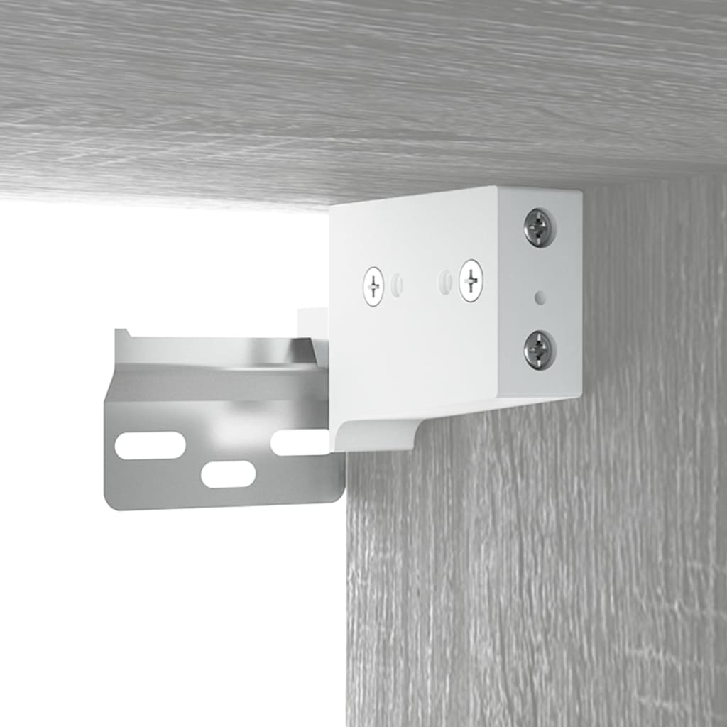 TV stolíky 2 ks sivý dub sonoma 80x30x30 cm spracované drevo