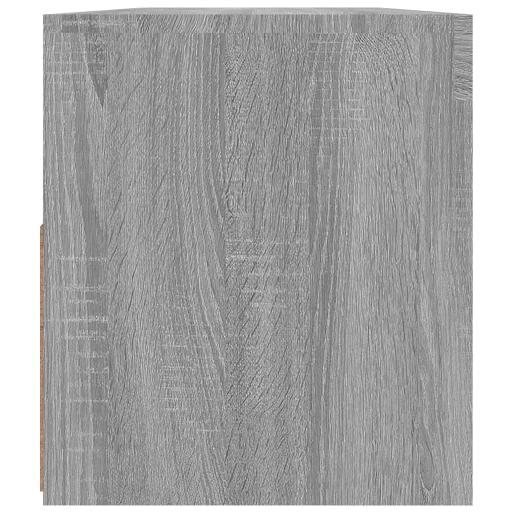 TV skrinka s LED svetlami sivý dub sonoma 90x35x40 cm