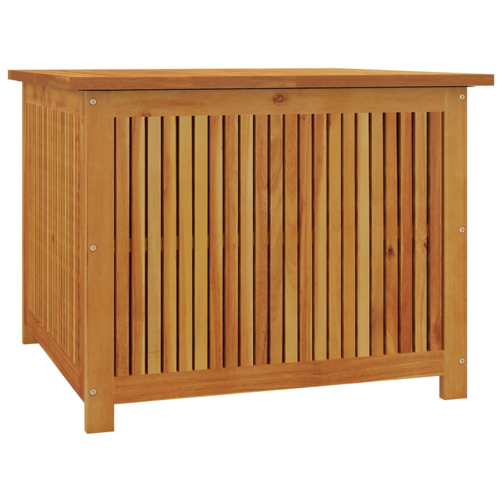 Záhradný úložný box 75x75x58 cm masívne akáciové drevo