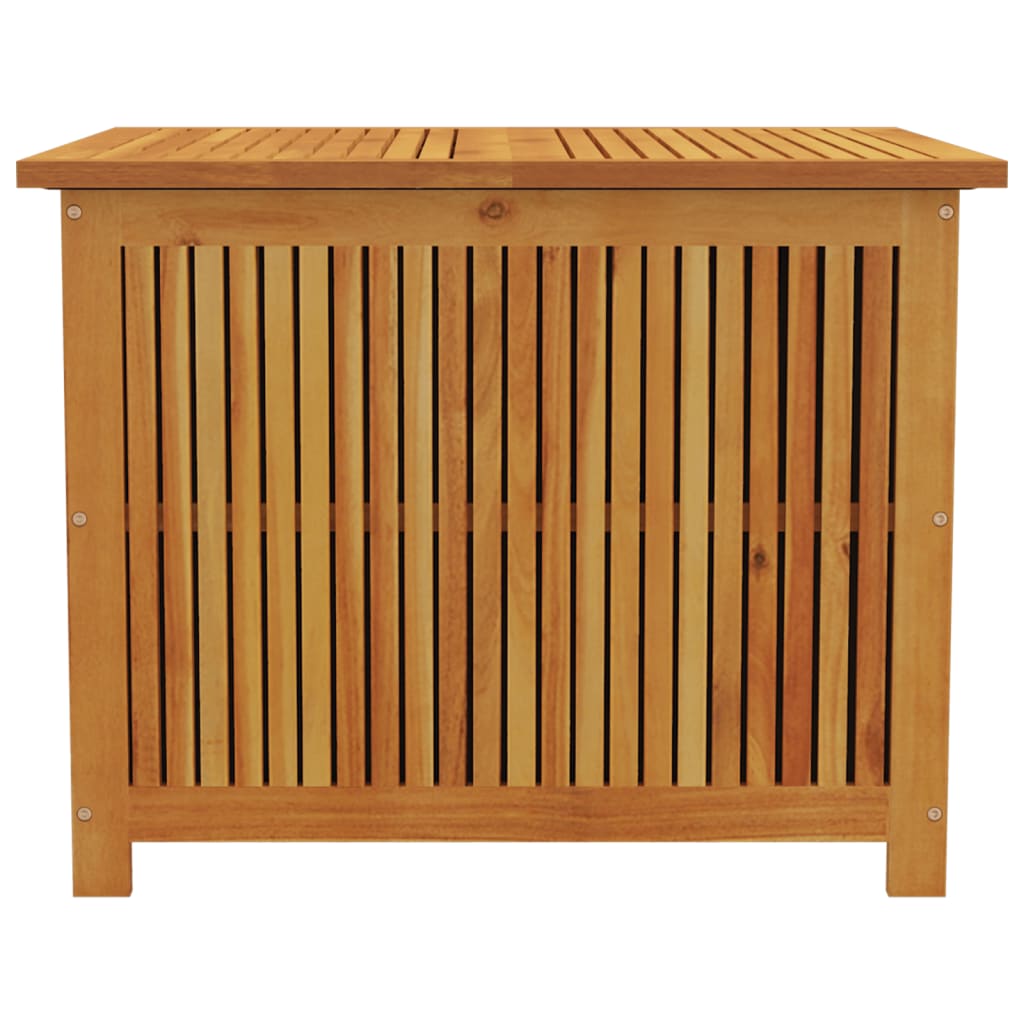 Záhradný úložný box 75x75x58 cm masívne akáciové drevo