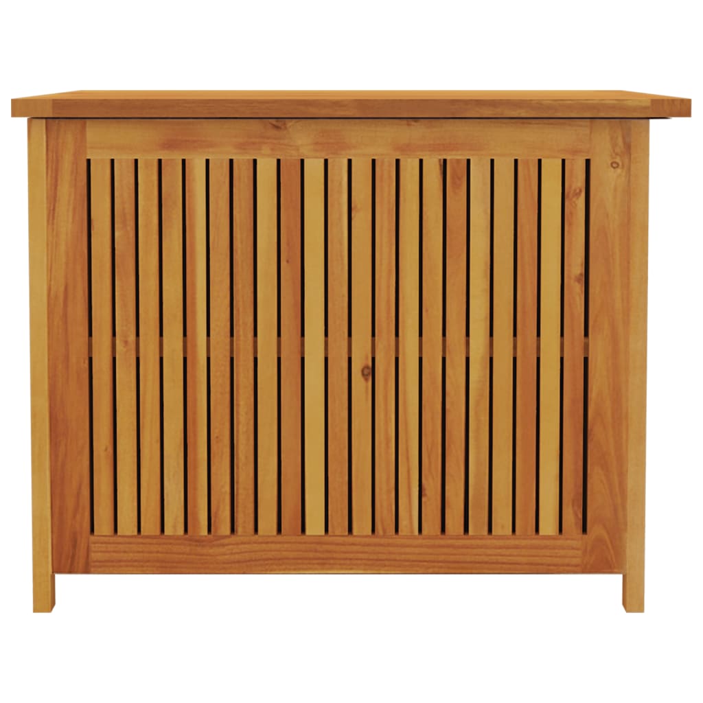 Záhradný úložný box 75x75x58 cm masívne akáciové drevo