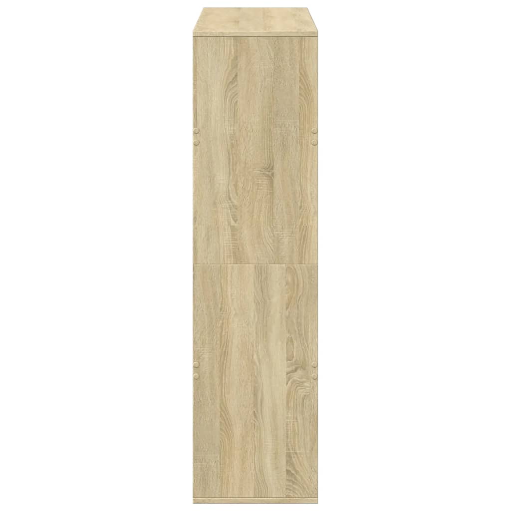 Deliaca stena dub sonoma 100x33x125,5 cm kompozitné drevo