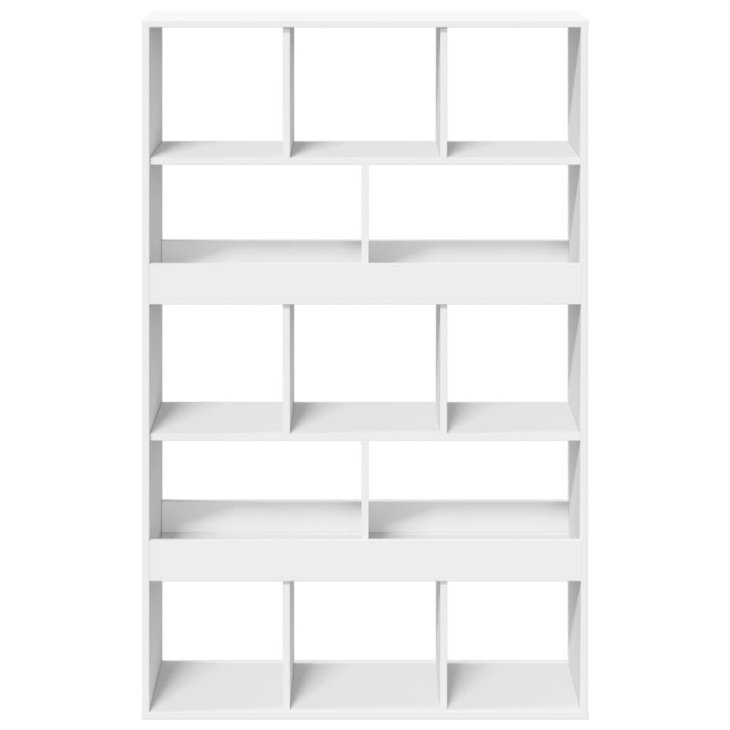 Deliaca stena biela 100x33x156,5 cm kompozitné drevo