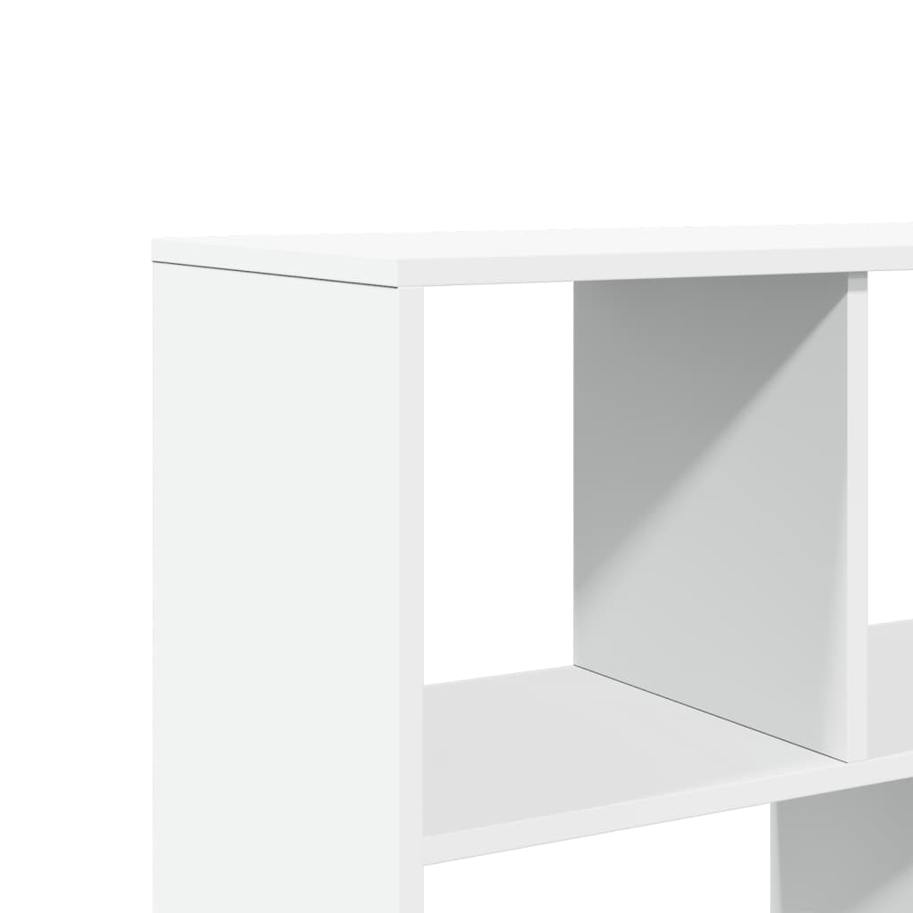Deliaca stena biela 100x33x156,5 cm kompozitné drevo