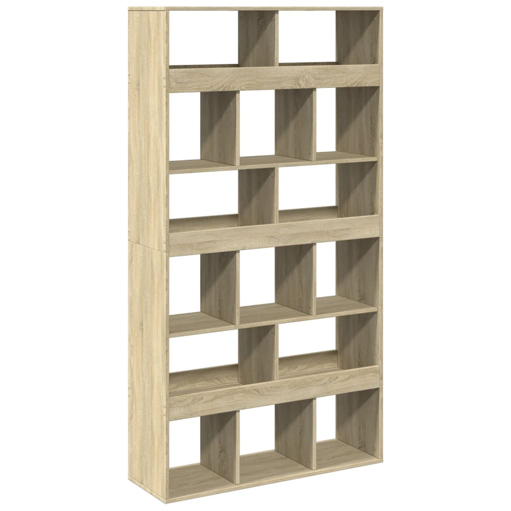 Deliaca stena dub sonoma 100x33x187,5 cm kompozitné drevo