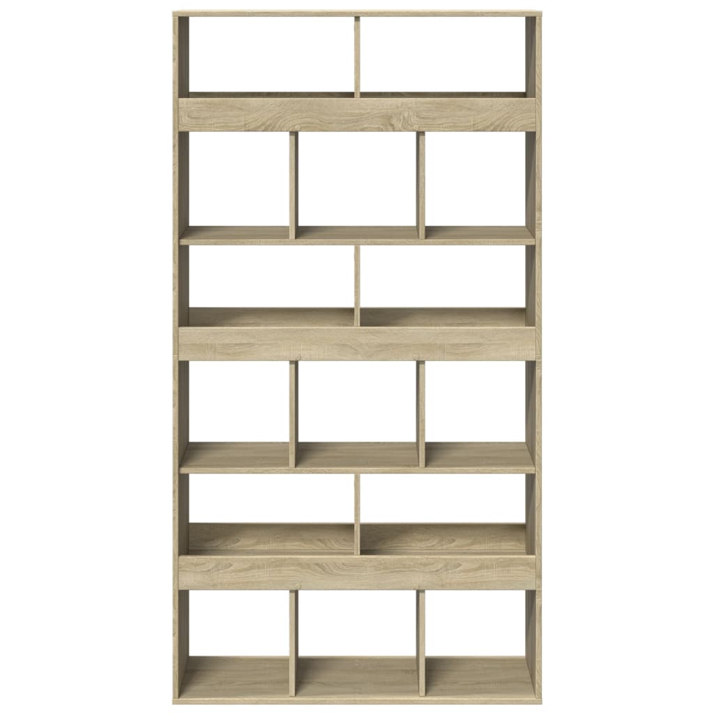 Deliaca stena dub sonoma 100x33x187,5 cm kompozitné drevo