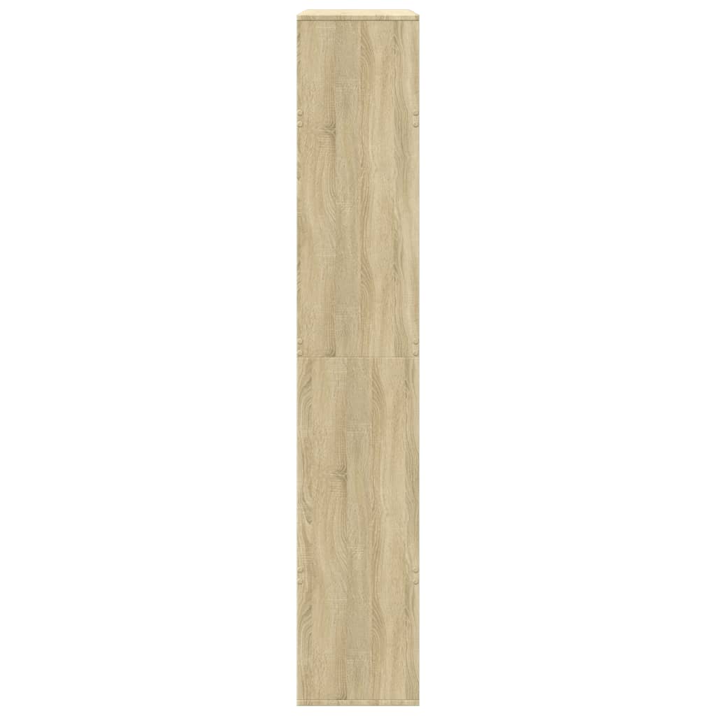 Deliaca stena dub sonoma 100x33x187,5 cm kompozitné drevo