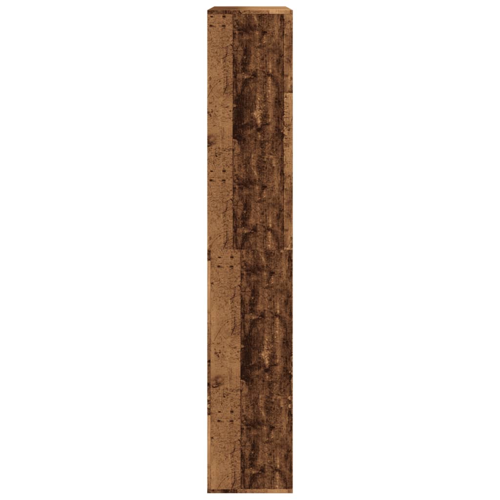 Deliaca stena staré drevo 100x33x187,5 cm kompozitné drevo